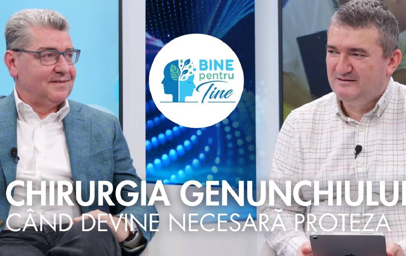 Dr. Liviu Ojoga, totul despre durerile de genunchi, la „Bine pentru tine”: Când îţi dai seama că ai nevoie de proteză
