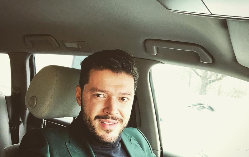 Imagine de colecție cu Victor Slav și fiica sa. "Seamănă cu Bianca de dinaintea operațiilor"