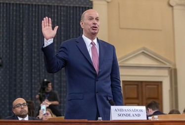 Ambasadorul SUA în UE, Gordon Sondland, un personaj cheie în scandalul Ucraina FOTO: EPA