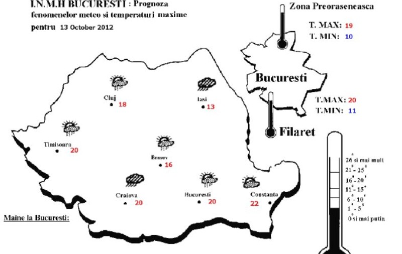 Ai planuri în weekend? Uite cum va fi vremea!