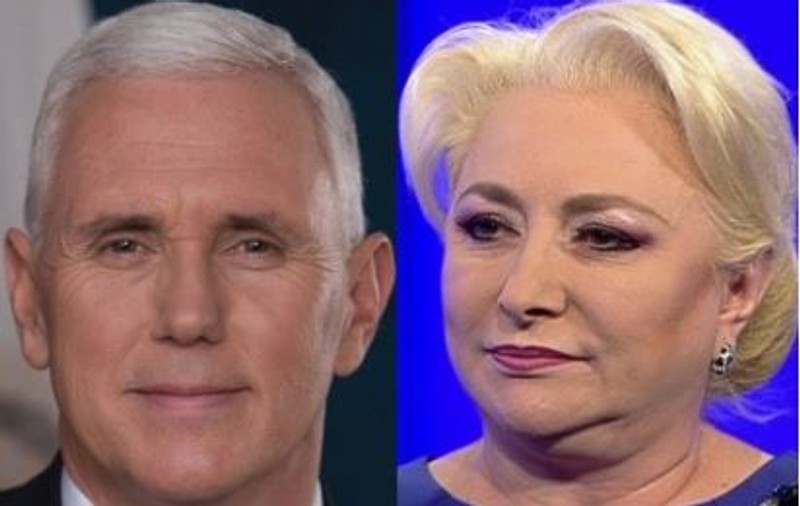 Vicepreședintele SUA va efectua o vizită în România. Mike Pence a vorbit cu Viorica Dăncilă la telefon