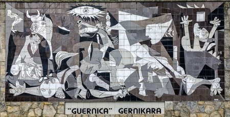 Tabloul Guernica al lui Picasso din perioada Cubism