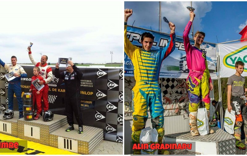 Aşii din drift nu fac doar derapaje controlate: Imre, campion la karting, Grădinaru la motocros
