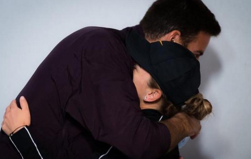 Simona Halep aprinde imaginația fanilor după ce s-a îmbrățișat cu Del Potro și a stat în loja argentinianului