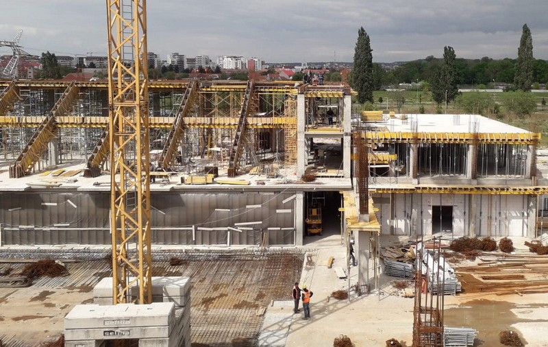 O nouă sală de sport se construiește la Oradea. Când va fi finalizată construcția