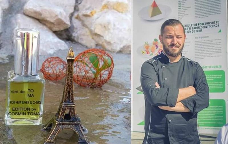 A fost inventat parfumul comestibil. L-a creat un bucătar român și este folosit la deserturi, dar şi pentru corp