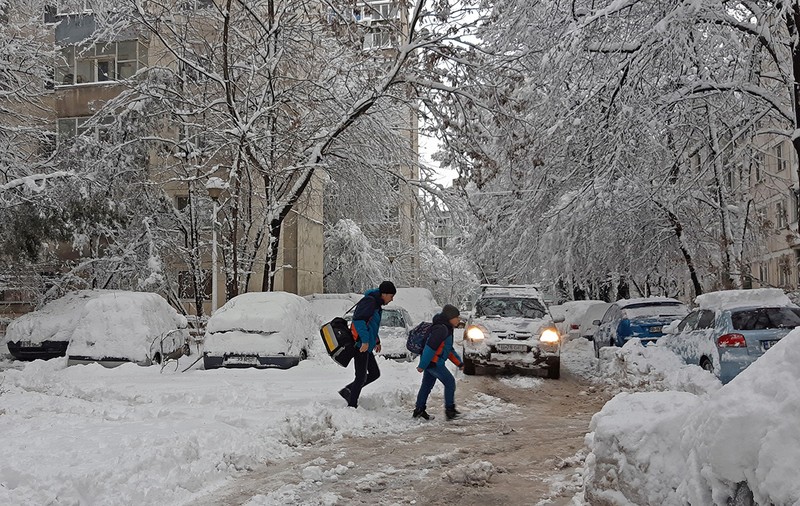 Cum va fi vremea în Bucureşti. Temperaturile scad până la minus 17 grade