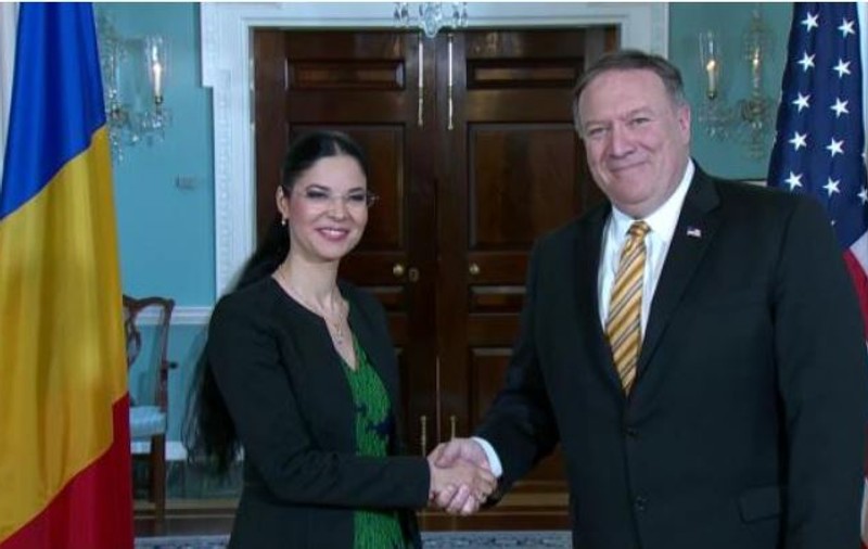 Ana Birchall și Mike Popmeo au discutat despre gestionarea ameninţărilor de pe Flancul estic al NATO