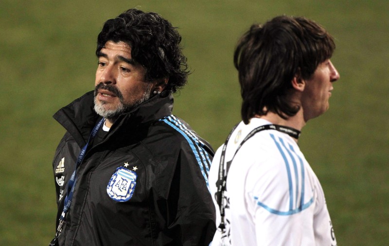 Maradona l-a amenințat pe Messi: ”Să nu se mai întoarcă în Argentina!”
