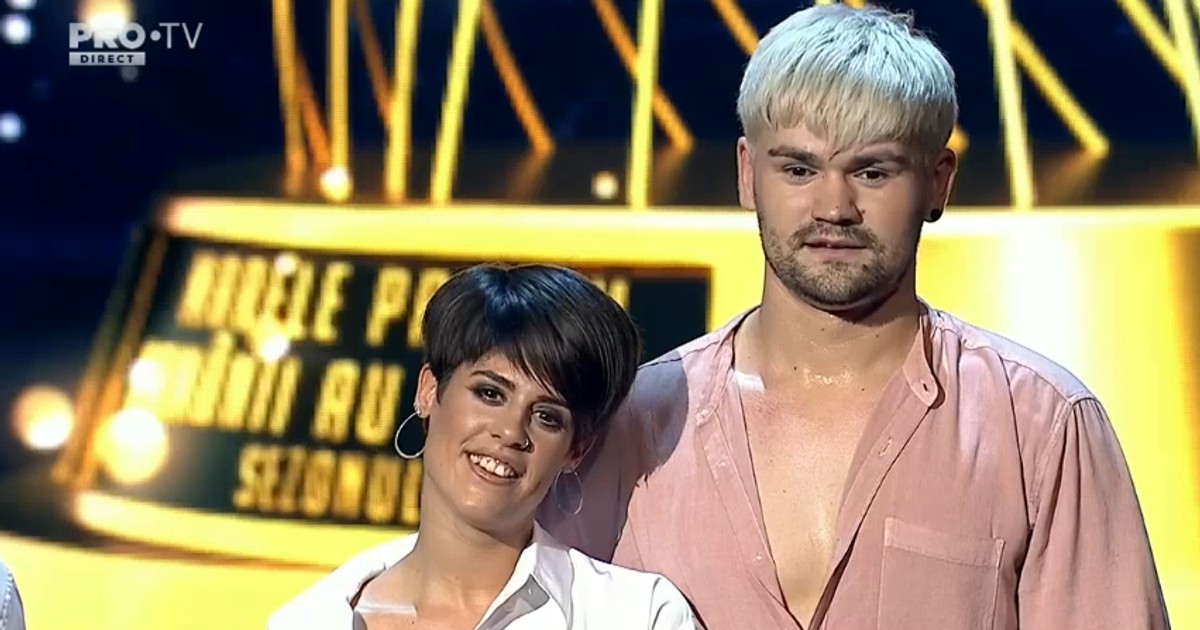 Nicolai Curnic și Sonia Orta, dans lasciv în semifinala Românii au Talent. Nicolai Curnic și Sonia Orta
