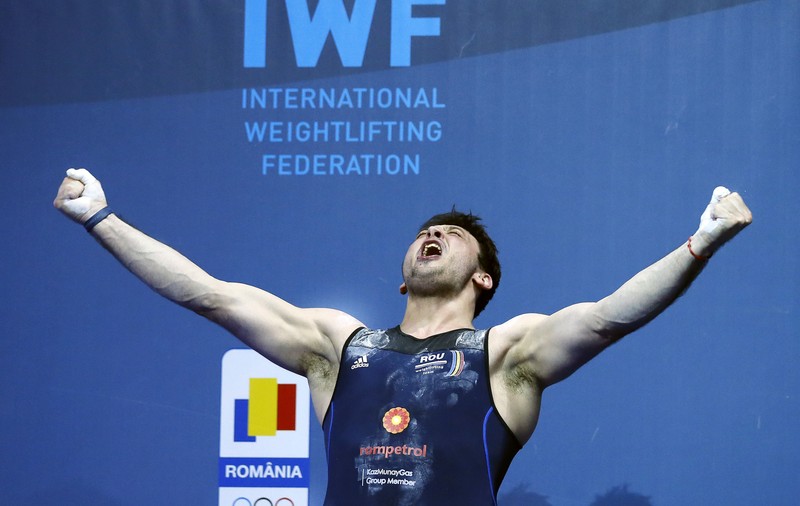Nicolae Onică, campion european la haltere, la total și la aruncat, categoria 94 de kilograme