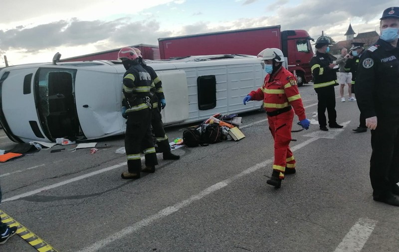 Detalii despre starea persoanelor rănite în accidentul de la Iaşi