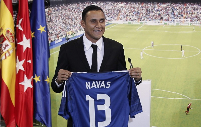 VIDEO / Keylor Navas, prezentat oficial pe ”Santiago Bernabeu”