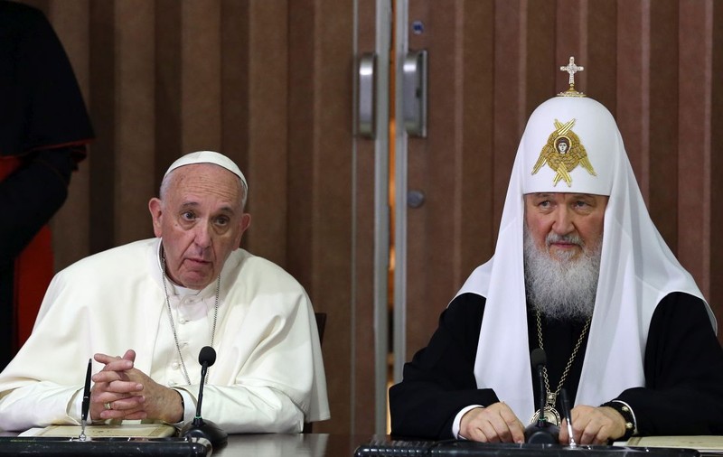 Papa Francisc, interviu în presa italiană: „Patriarhul Kirill nu poate să devină băiatul de altar al lui Putin”