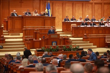 Siegfried Mureșan, în Parlament. Sursa foto: Eli Driu
