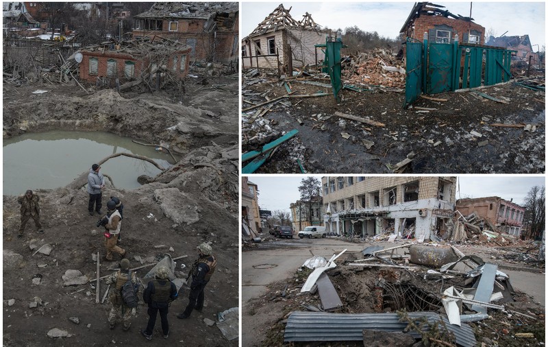 VIDEO | Orașul în care nicio casă nu mai e întreagă, bombardat din prima zi a invaziei, zi de zi, pe care rușii nu-l pot cuceri