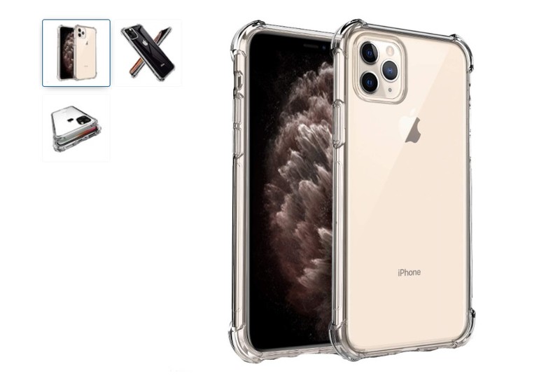 Husă protecție silicon antișoc TPU transparent
