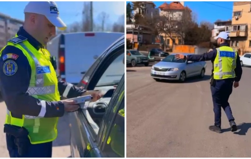 160 de șoferi din București, prinși într-o singură zi că nu purtau centura de siguranță