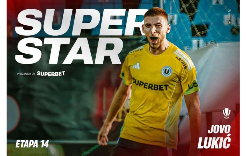 Lukic a readus victoria la Cluj și e jucătorul etapei a 14-a în Superliga