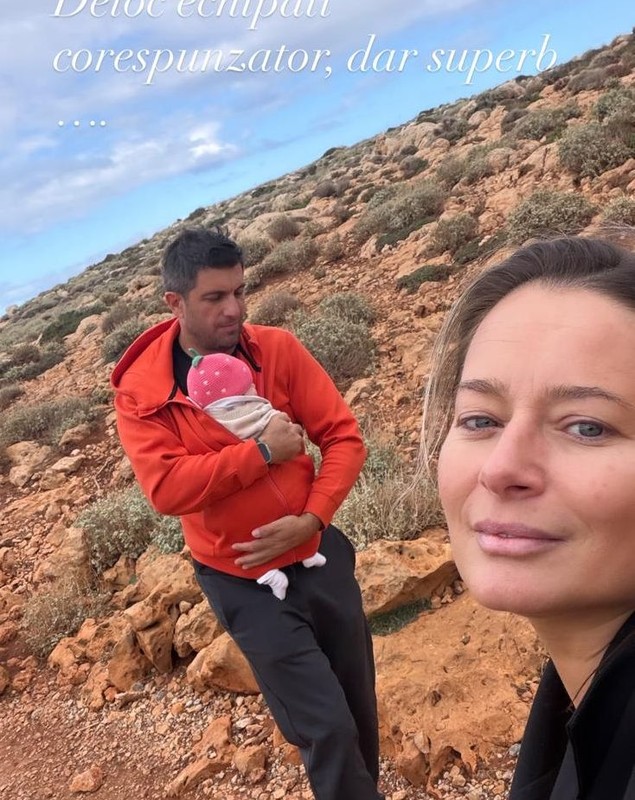 Laura Cosoi și Cosmin Curticăpean în Creta