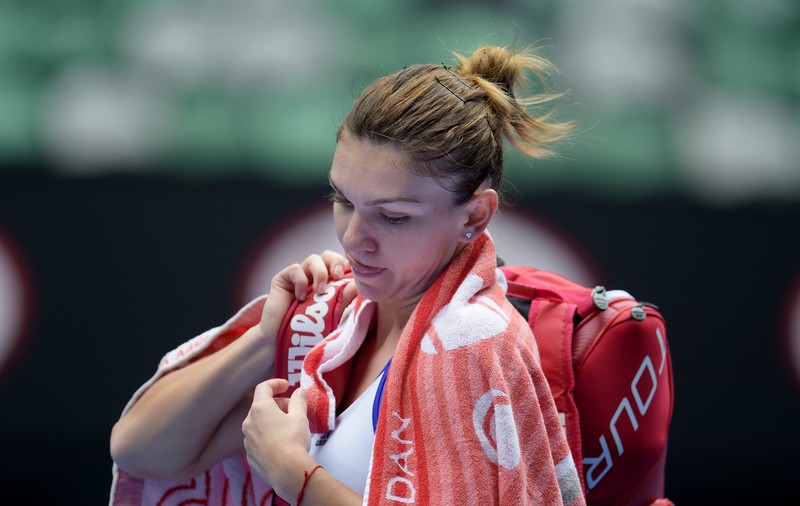Tristețea unei campioane. Simona Halep a părăsit Australian Open măcinată de gânduri / GALERIE FOTO