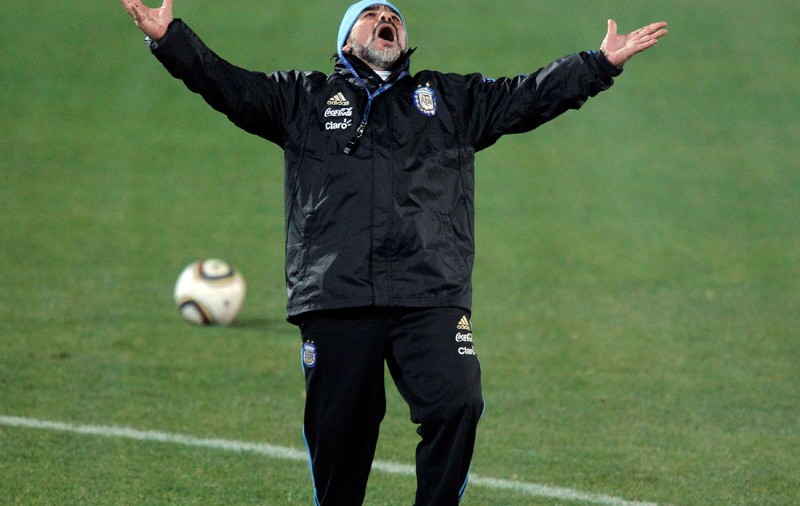 Maradona refuză statutul de favorită al Argentinei
