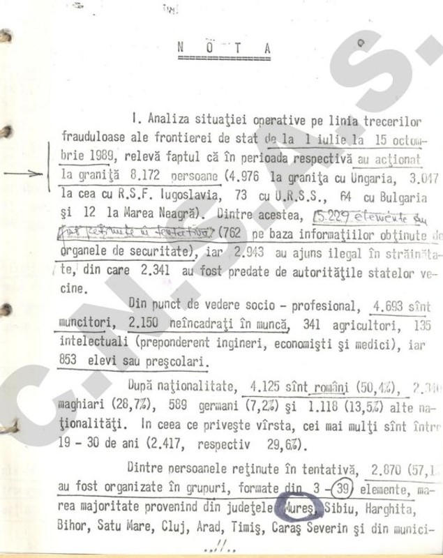 Câți oameni au fugit din „raiul comunist” al lui Ceaușescu, simpatizat acum de 50% dintre români. Cetățenii prinși erau umiliți în adunări publice și înfundau pușcăria