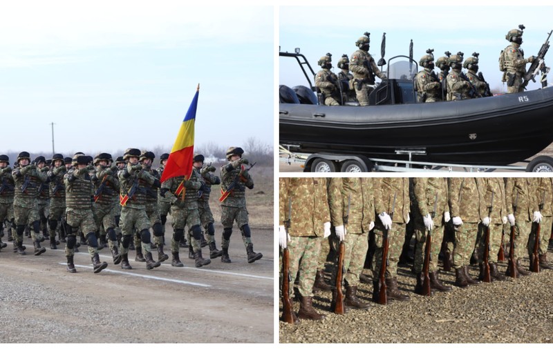 Repetiții pentru Parada Militară Națională, în Poligonul Ghencea | VIDEO