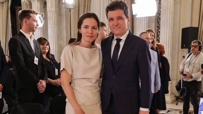 Nicușor Dan și Mirabela Grădinaru