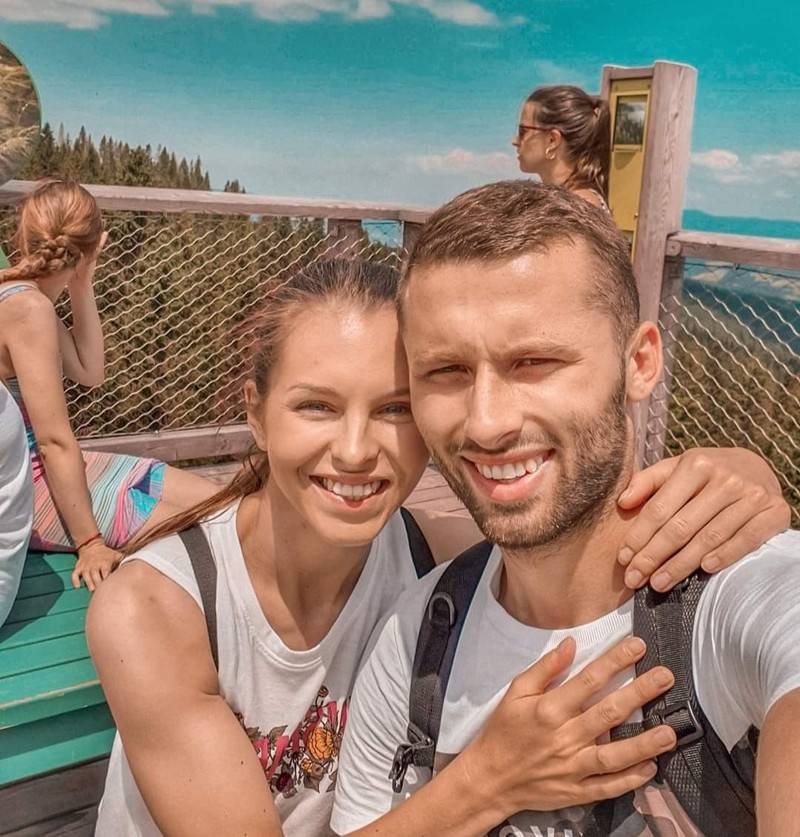 Alături de soție, în vacanță