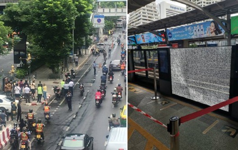 VIDEO | Șase bombe au explodat azi dimineață în Bangkok. O altă bombă a fost recuperată înainte de a fi detonată
