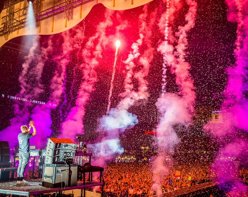 Cum a fost în a treia zi de festival la UNTOLD 2022. David Guetta a urcat pe scena pricinpală