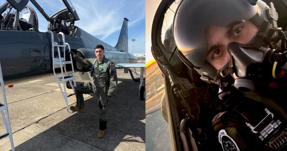 Claudiu Fușaru, ofițer al Forțelor Aeriene Române, este cel mai tânăr instructor de zbor din NATO