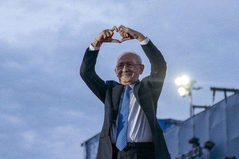 May 6, 2023, Maltepe, Istanbul, Turkey: The Istanbul rally of Kemal Kilicdaroglu, the presidential candidate of the opposition Nation Alliance, was held in Maltepe, Istanbul with the participation of hundreds of thousands of people. The general election to elect the President of Turkey on May 14, 2023, and the parliamentary elections to determine 600 new deputies of the Turkish Grand National Assembly will be held on the same day in Turkey. (Credit Image: © Tolga Uluturk/ZUMA Press Wire)