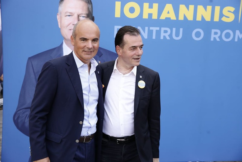 Ludovic Orban și Rareş Bogdan (foto Libertatea / Dumitru Angelescu)