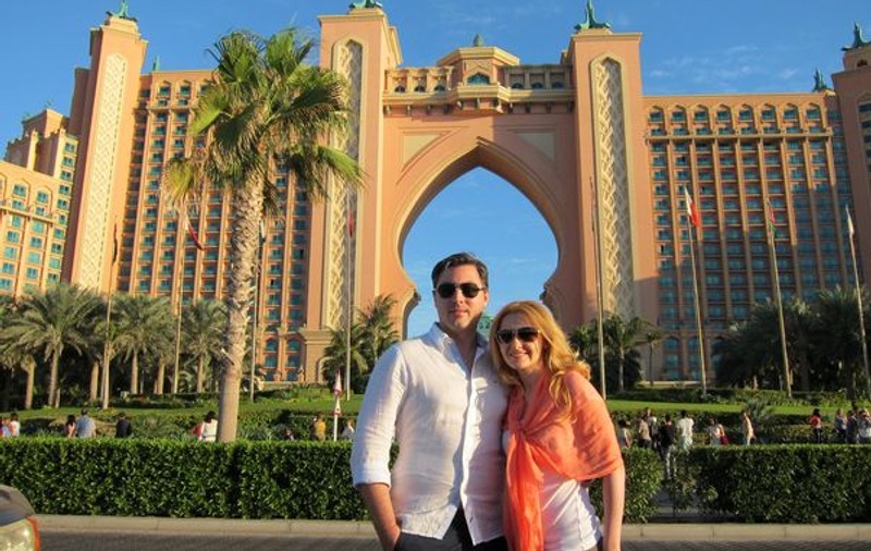 Alina Sorescu și Alexandru Ciucu, vacanță exotică în Dubai | FOTO