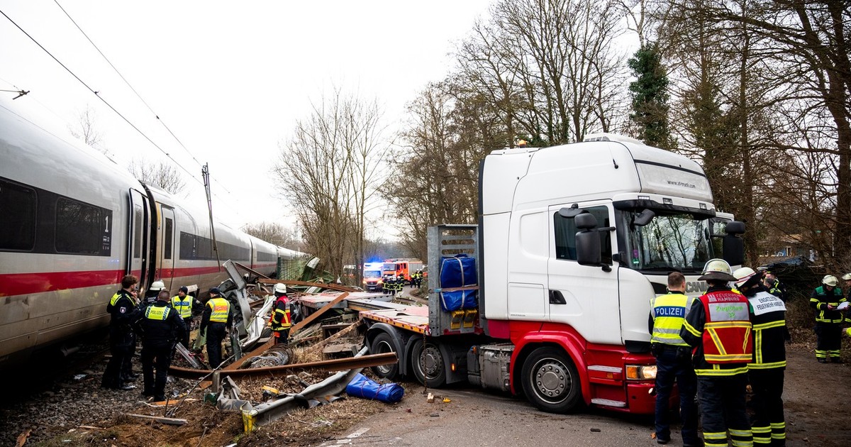 Accident feroviar lângî Hamburg
