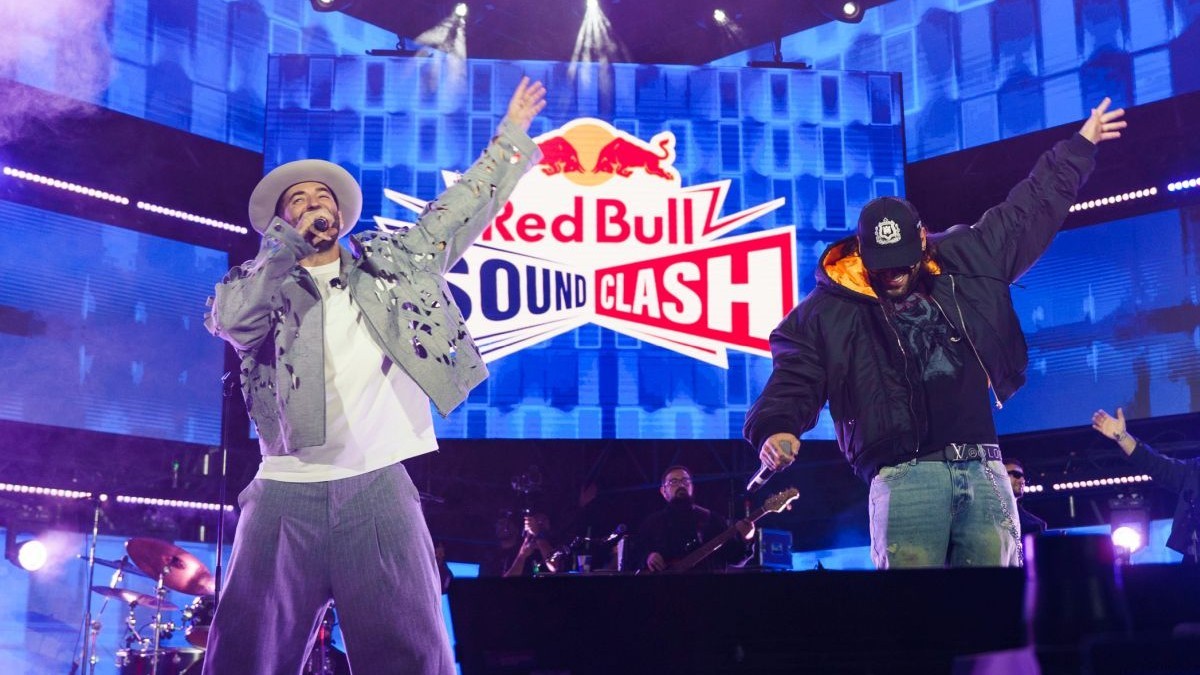 Smiley și Ian pe scena Red Bull SoundClash | Foto: Red Bull