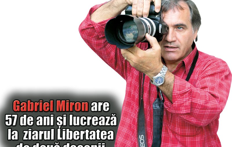 Gabriel Miron, primul fotoreporter român în Fâşia Gaza
