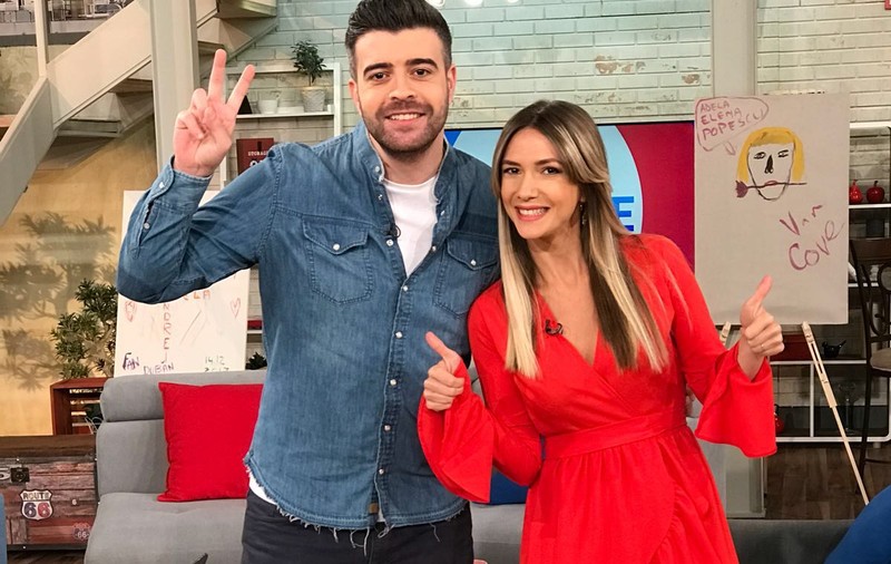 Speak face spectacol alături de Adela Popescu în platoul Vorbește lumea