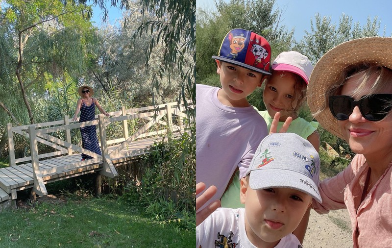 Mirela Vaida, în vacanță cu familia: „Spre rușinea mea, mi-au trebuit 40 de ani să ajung în Delta Dunării”