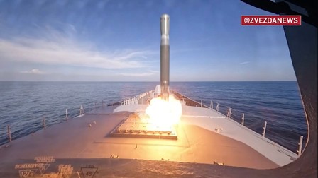 Racheta hipersonică Zircon atinge viteze de până la 8 sau 9 ori viteza sunetului (Mach 8-9), Foto: Profimedia