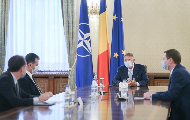 Klaus Iohannis: "Eforturile Guvernului se concentrează acum pe infrastructură. Autostrăzile sunt foarte importante"
