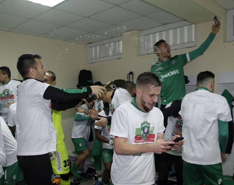 Moţi şi Keşeru au câştigat din nou titlul în Bulgaria cu Ludogoreţ Razgrad / FOTO&VIDEO