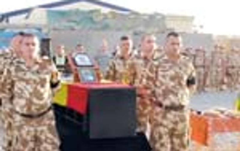 Militarul ucis in Irak, adus acasa 
