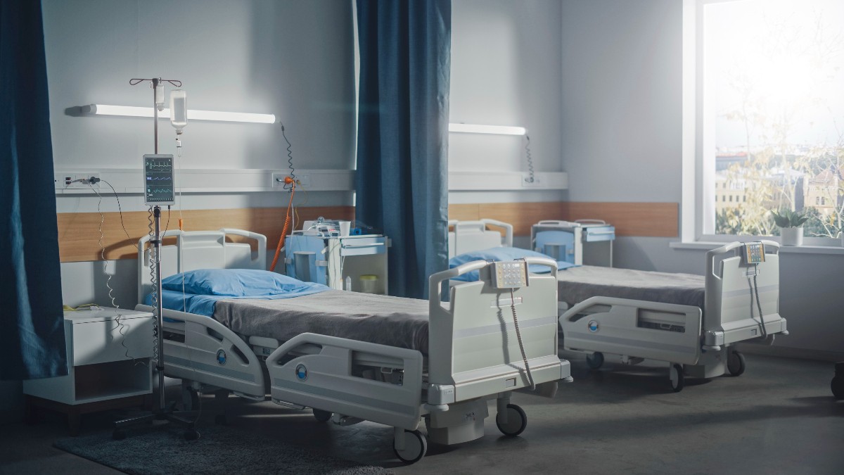Cameră de spital.