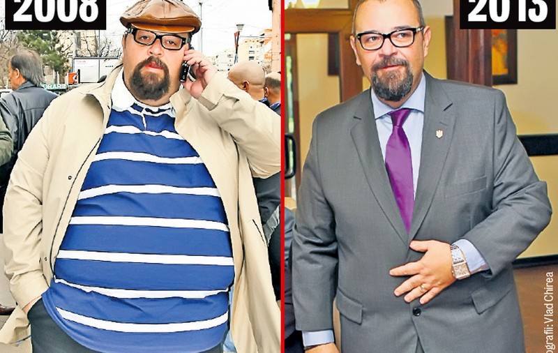 De Cartea Recordurilor! Piedone a slăbit 85 kg într-un an!