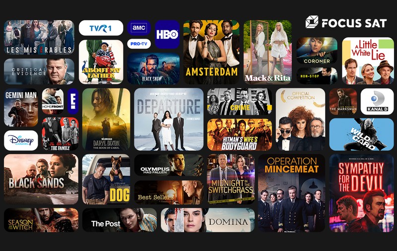 Black Friday în Focus Sat APP: TV online la numai 4,99 lei