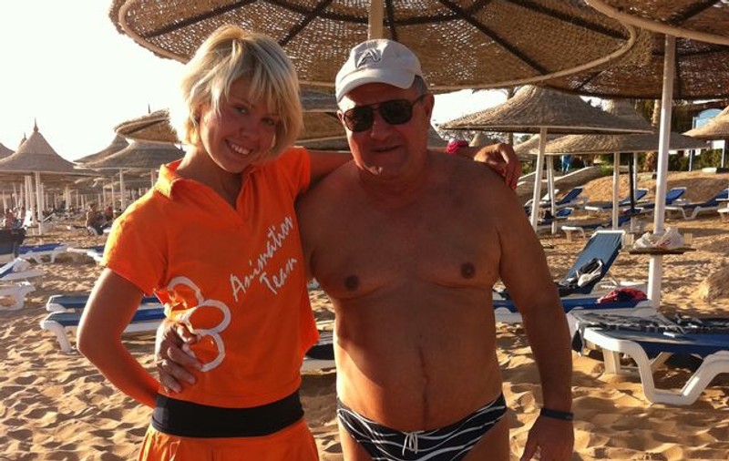 Ţânţăreanu a făcut plajă în Egipt