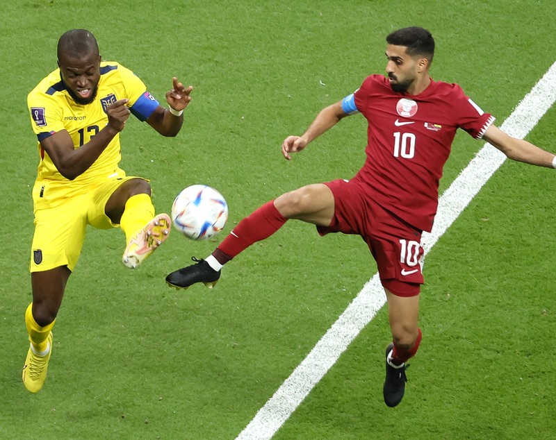 Gol anulat Ecuadorului, în primele minute ale meciului cu gazda Qatar. Ce au văzut arbitrii din camera VAR